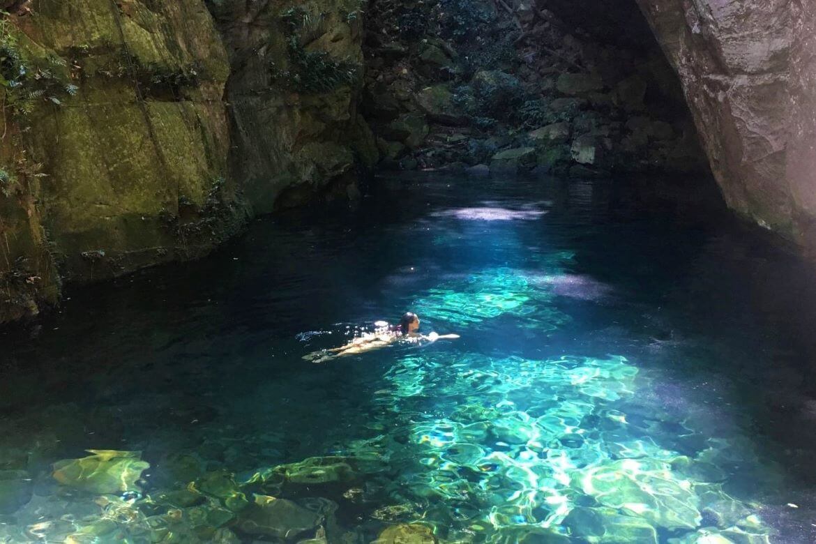 Encanto Azul, na Chapada das Mesas
