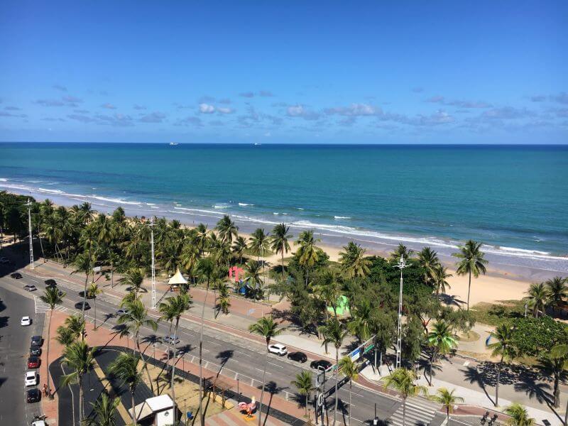 Praia de Boa Viagem em Recife