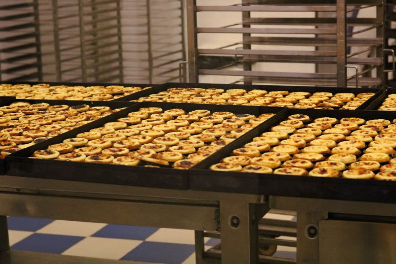 Fabricação dos pastéis de Belém