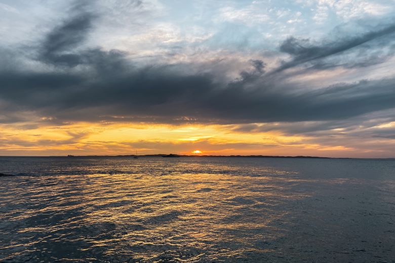 Pôr-do-sol na Ponta de Humaitá