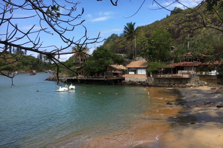 Praia do Bananal, em Vila Velha